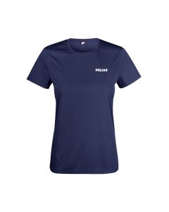 Teknisk t-skjorte - dame - marine